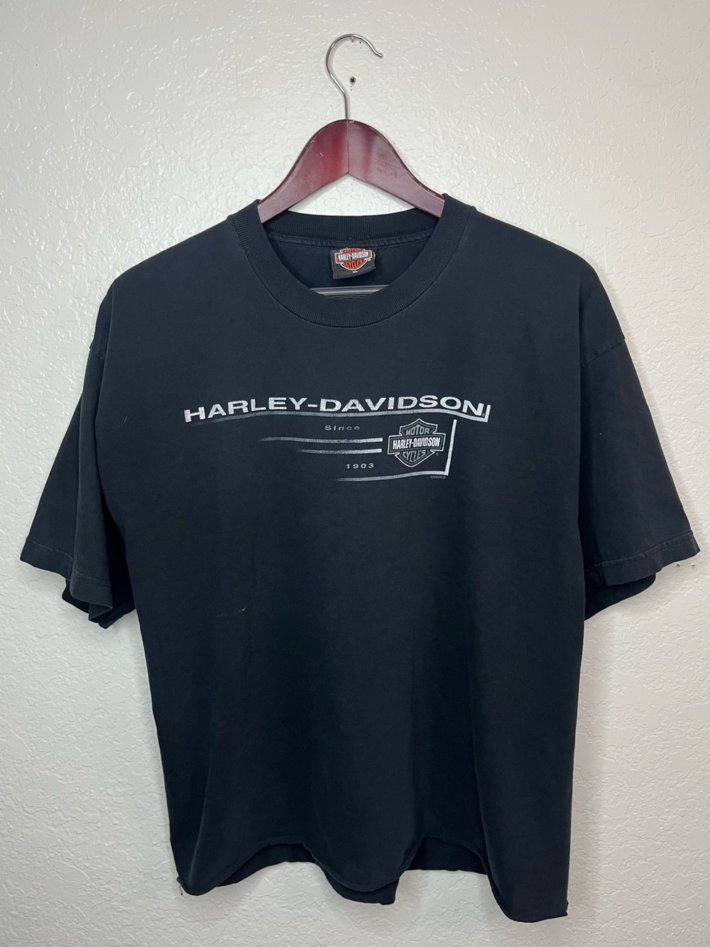 Vintage Harley-Davidson Since 1903 Bar & Shield Tee Size XL